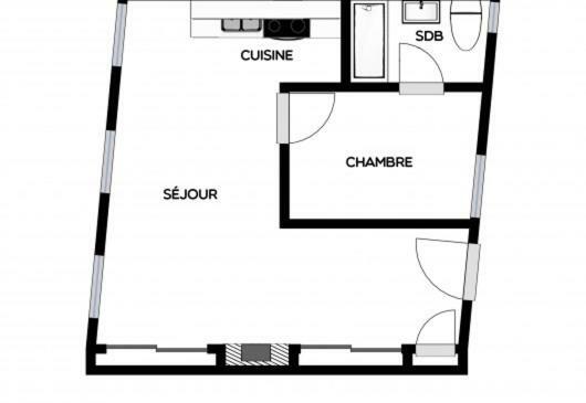 Apartament Le Grand Cauchois Rouen Zewnętrze zdjęcie